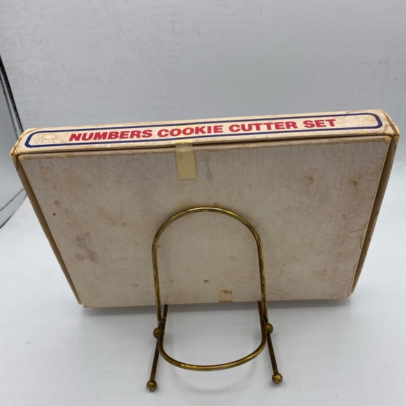 Vintage Fox Run Craftsman Number Cookie Cutter Set In Original Box - Picture 3 of 9